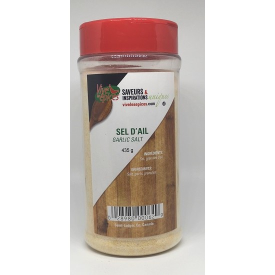 Sel d'ail 435g